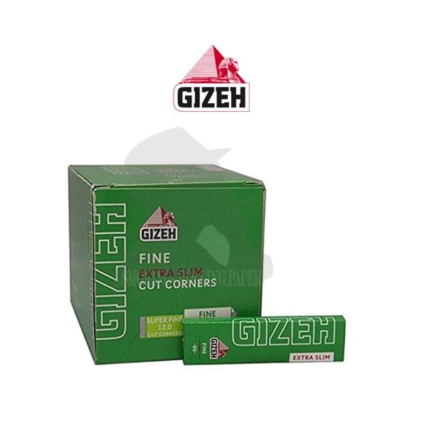 Papier à rouler Gizeh Fine Corn Extra Slim – lot de 50 carnets