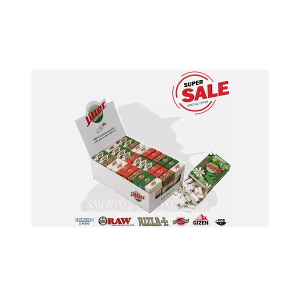 master-130 Jilter Eco Slim 6 mm Filtertips aus Karton – 100 % natürlich