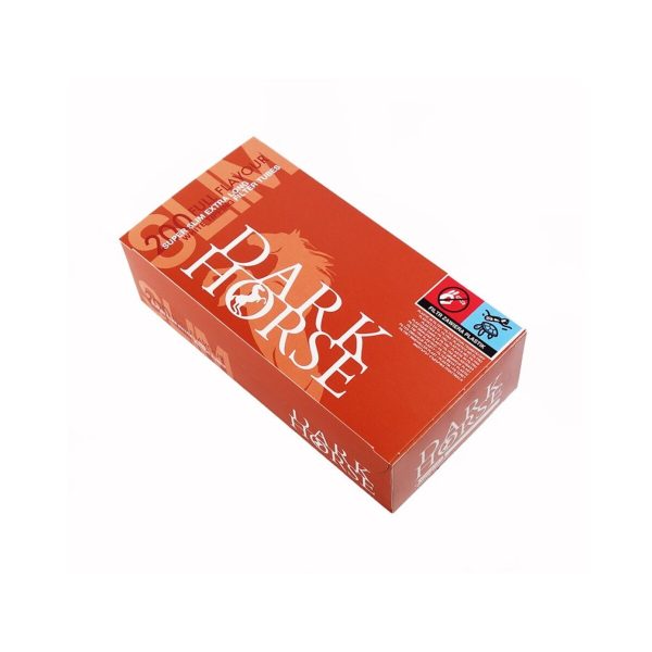 Tubes à cigarettes Dark Horse Super Slim 6,5 mm avec filtre – lot de 200 tubes