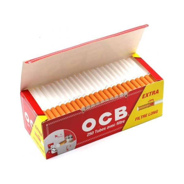 master-152 Tubes à cigarettes OCB avec filtre extra-long – 4 boîtes de 250 tubes