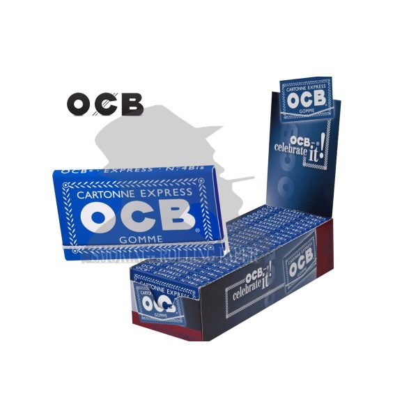 Papier à rouler OCB No. 4 Blue Regular – lot de 25 carnets