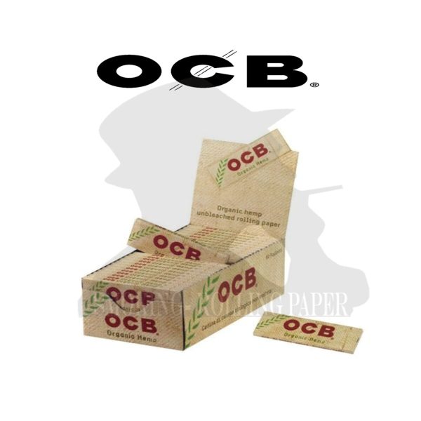 OCB Organic Regular Zigarettenpapier – Packung mit 50 Heftchen