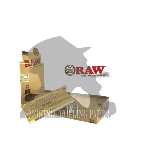 Papier à rouler RAW Classic Medium 1¼ – lot de 24 carnets