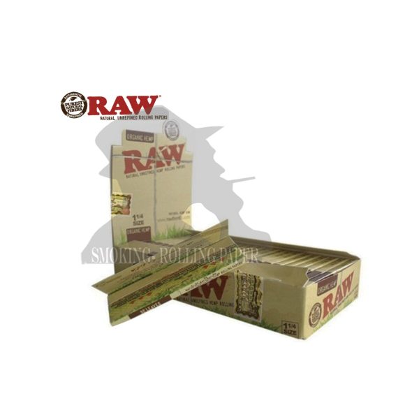 Papier à rouler RAW Organic Medium 1¼ – lot de 24 carnets