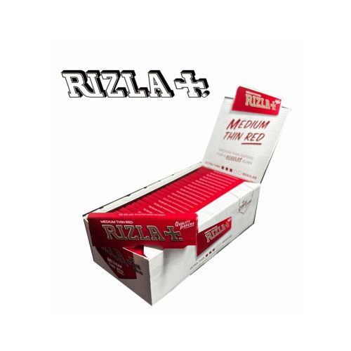 master-297 Χαρτάκια στριφτού Rizla Red Regular – συσκευασία με 50 πακετάκια