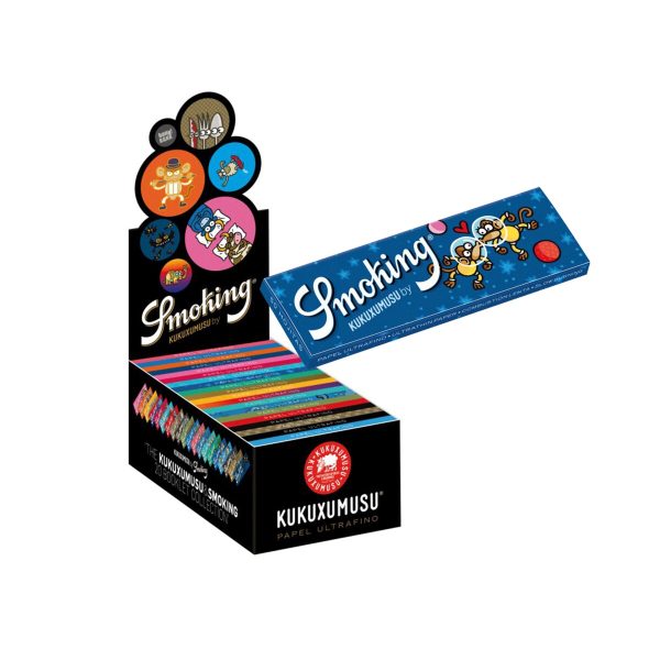 master-309 Papier à rouler Smoking Kukuxumusu Regular – lot de 50 carnets