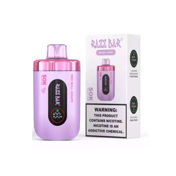 master-369 Razz Bar 50K – 50.000 Züge – Traube und Red Bull / Red Bull Grape