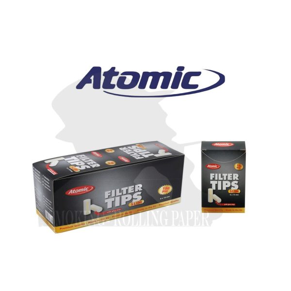 Filtres Atomic Slim 6 mm – 20 étuis de 150 filtres